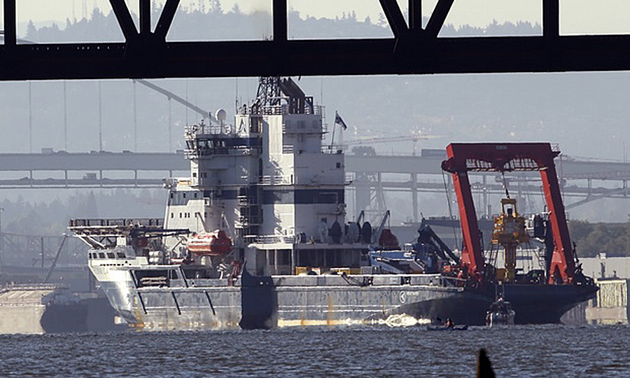 Greenpeace Activists Fined For Royal Dutch Shell Icebreaker Protests