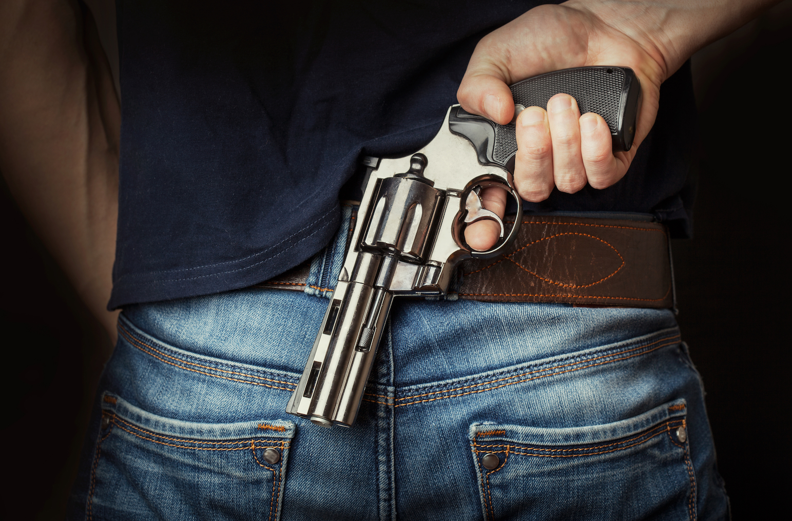 White American men cling to guns out of economic hardship