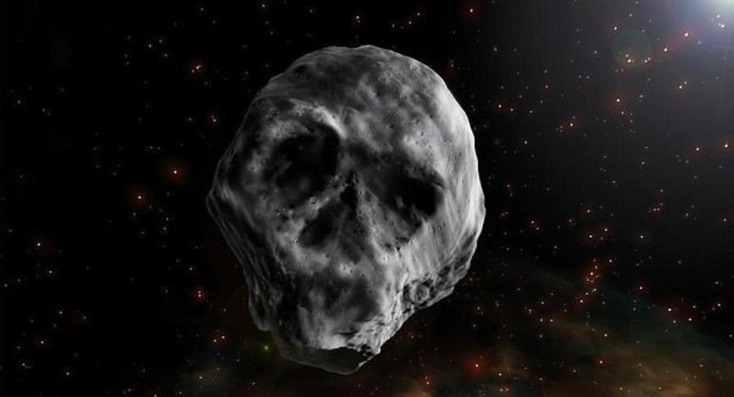Spooky skull-shaped asteroid coming back to haunt Earth next year