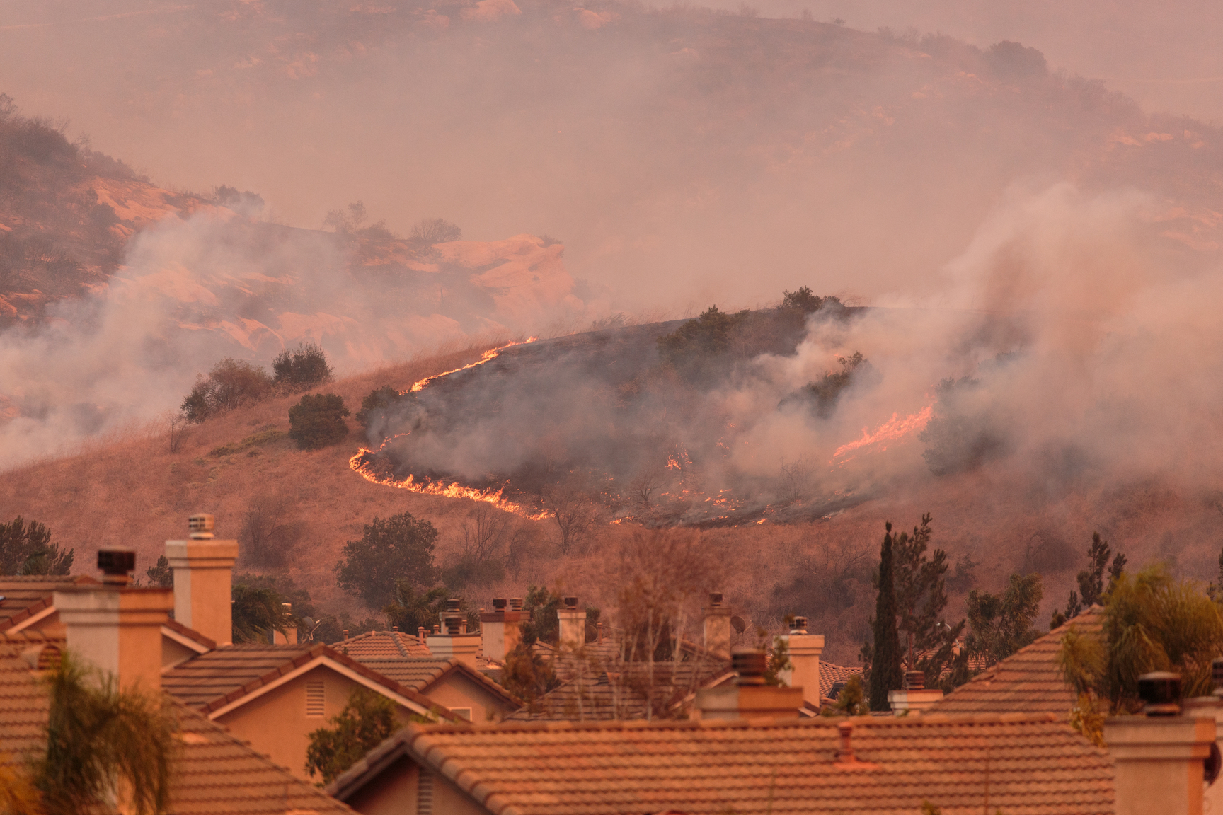 New building developments near wild lands increases fire risk