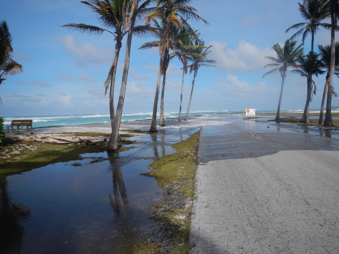 Sea-level rise could leave low-lying islands uninhabitable