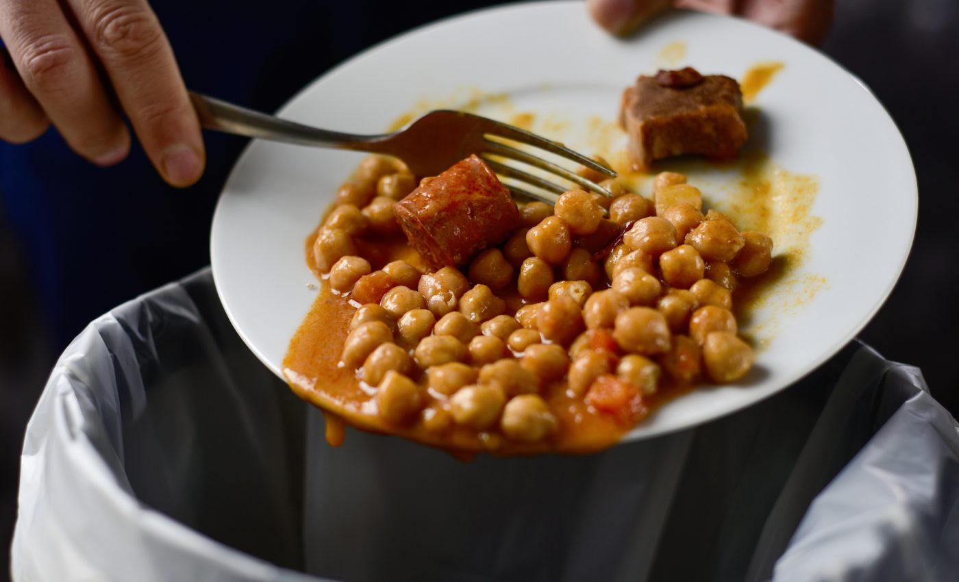 The average American family wastes 250 pounds of food each year