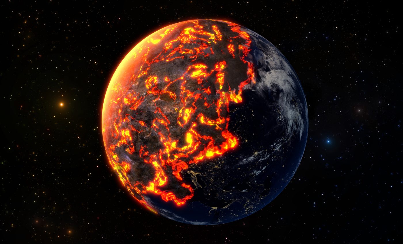 An exoplanet exists where rocks evaporate and rain back down