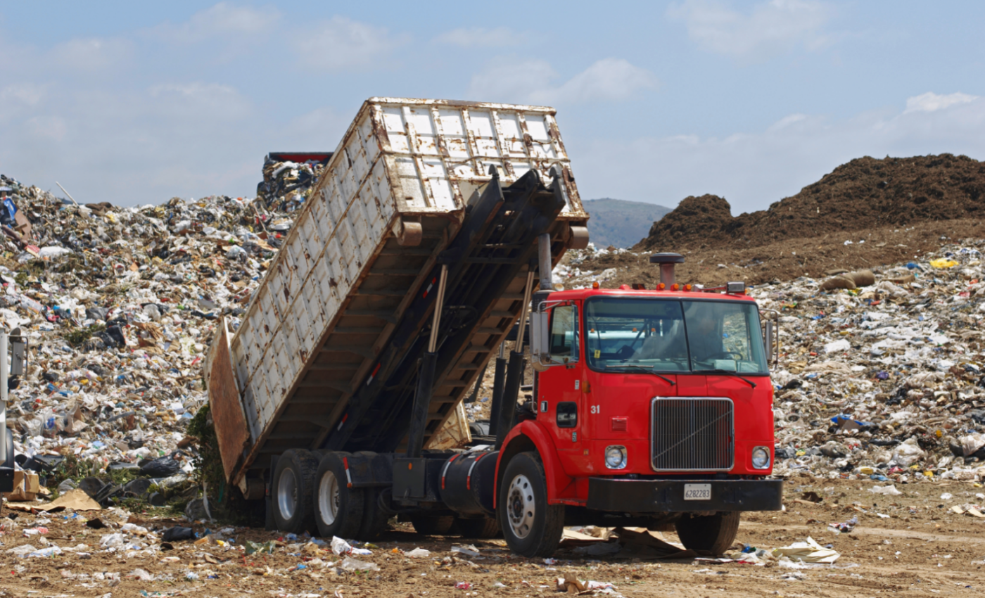 Microbes in landfills produce valuable methane