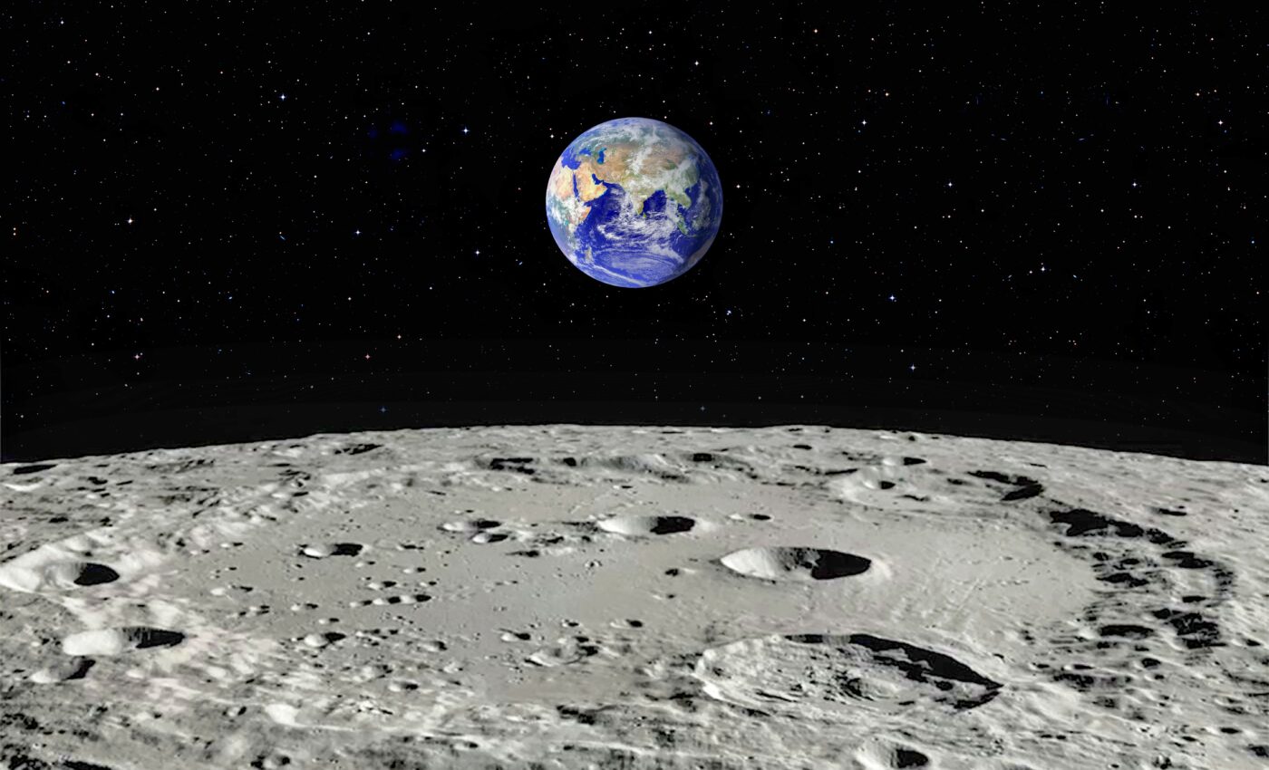 Can soil from the moon be used to construct buildings?