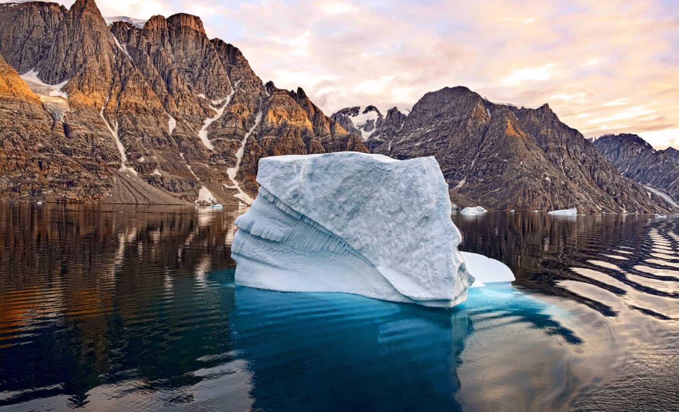 Greenland ice shelves have lost over 35 percent of their volume