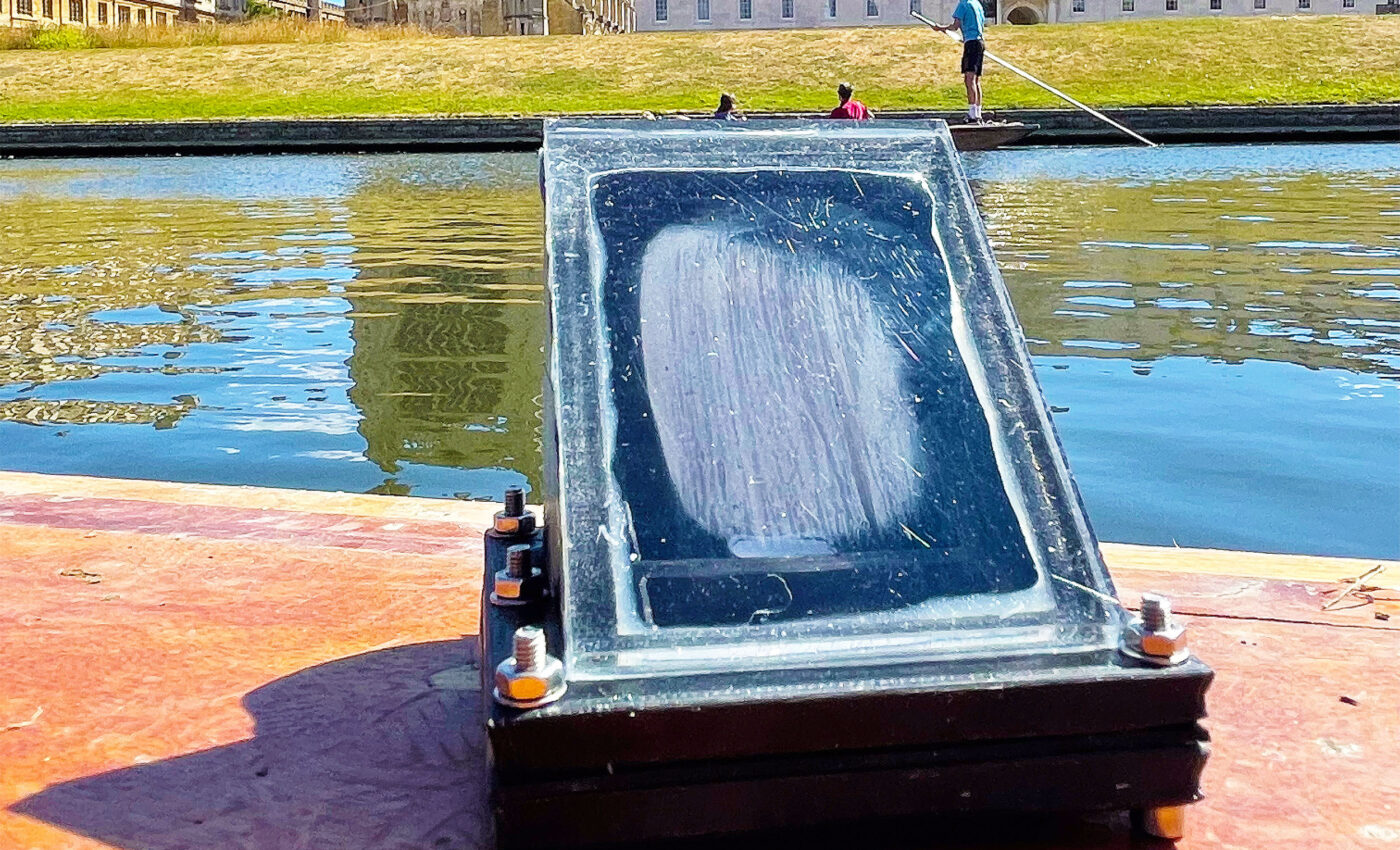 This solar-powered device produces both clean water and clean energy