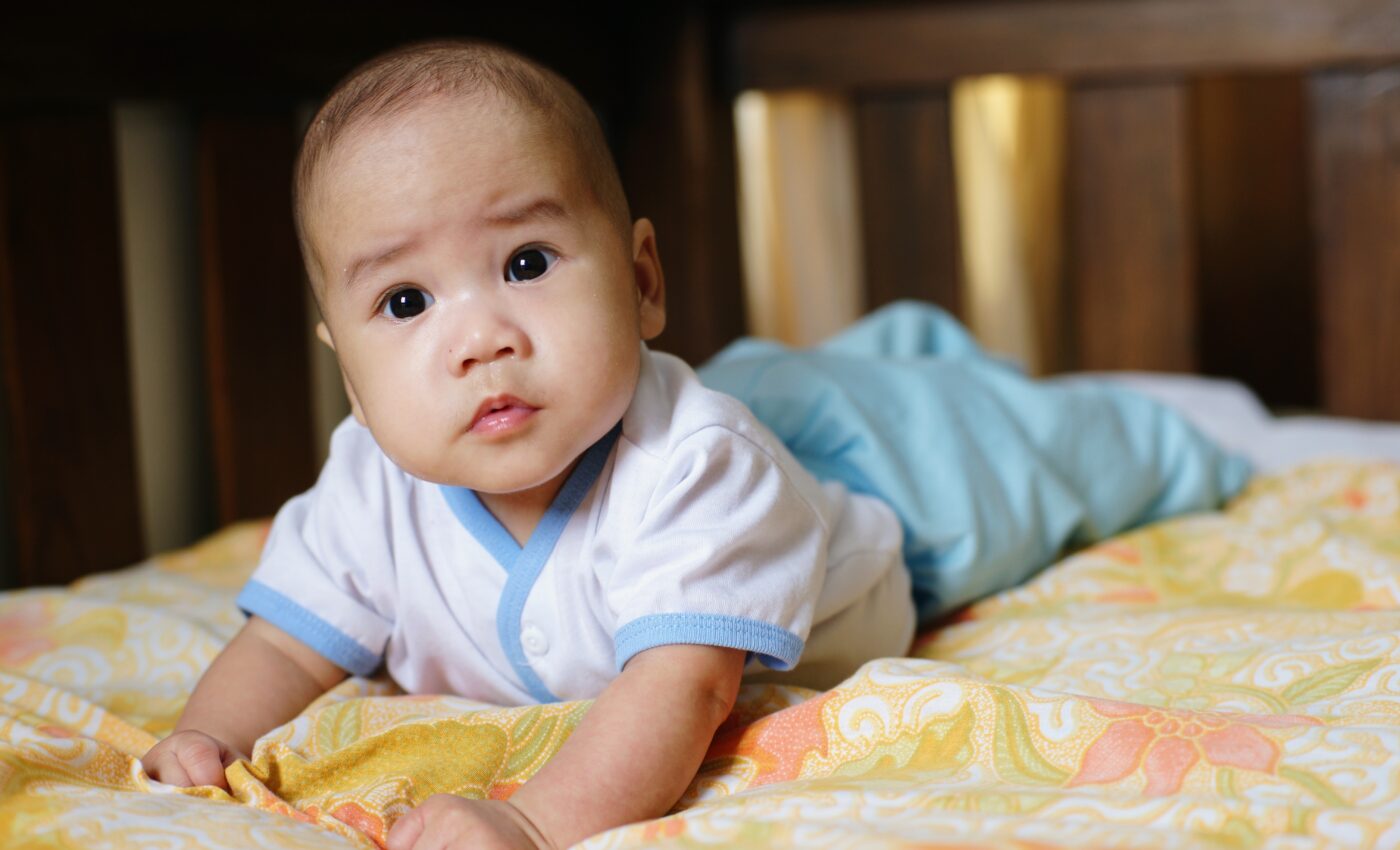 Four-month-old babies show signs of self-awareness