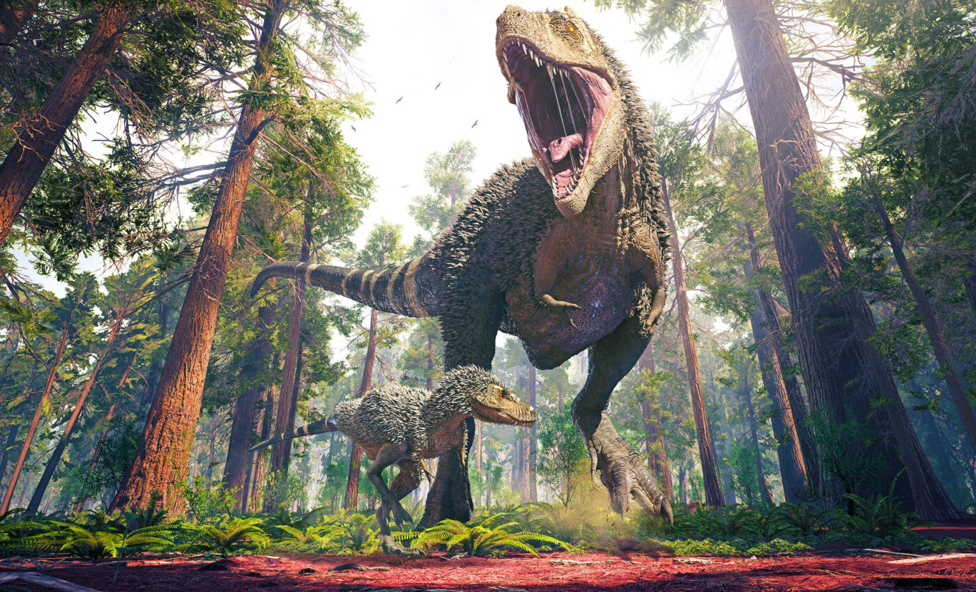 Juvenile tyrannosaurs hunted baby dinosaurs as part of their diet