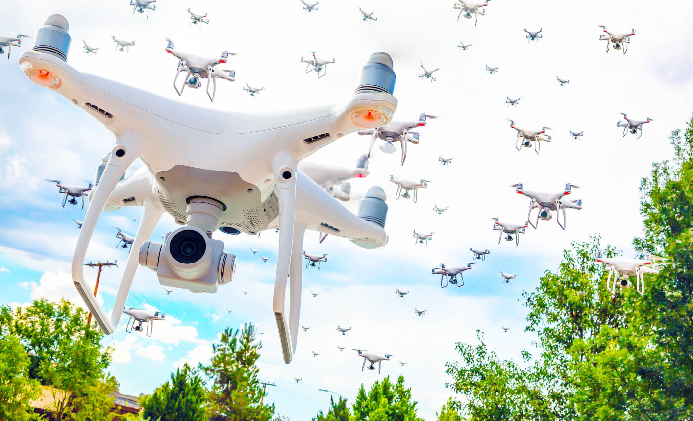 Drone swarms can help combat forest fires and natural disasters