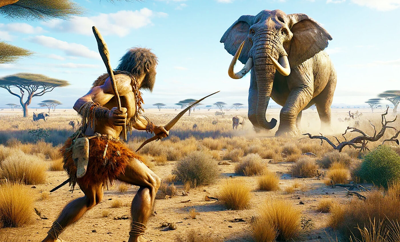 How ancient humans hunted elephants with stone tools