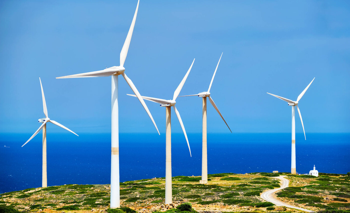 Wind farms require far less land than previously believed