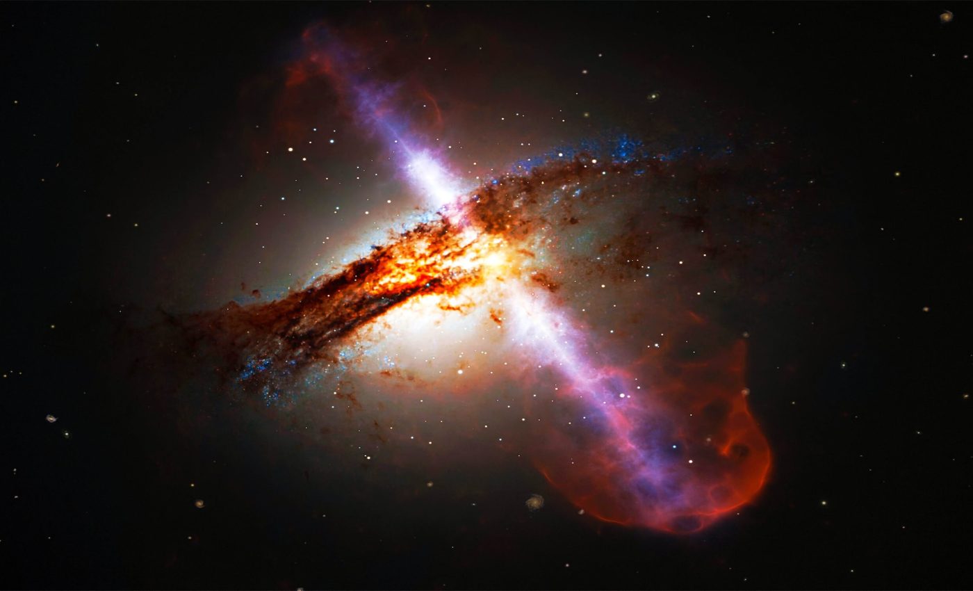 Galaxies have ‘hearts and lungs’ that help them live longer