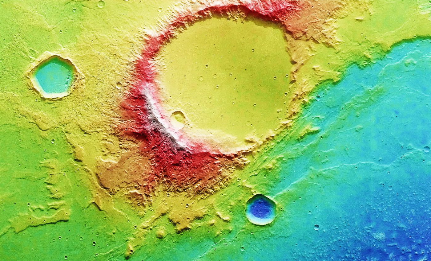 Mars' largest lake once contained an enormous amount of water