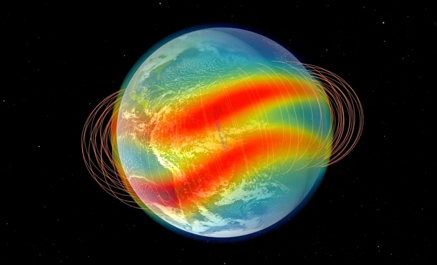 Alphabet-shaped formations in the atmosphere have unknown origins