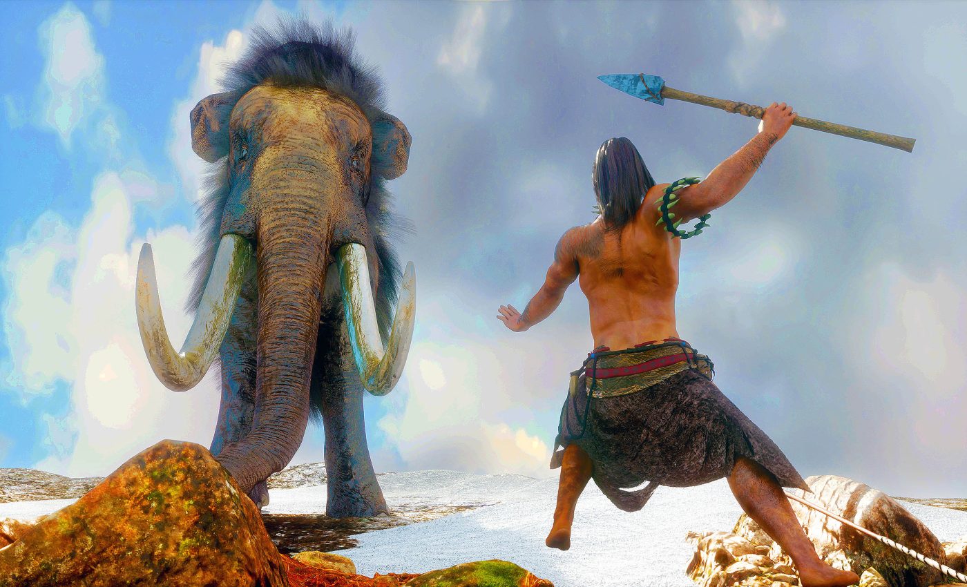 Early humans used an interesting technique to hunt big animals