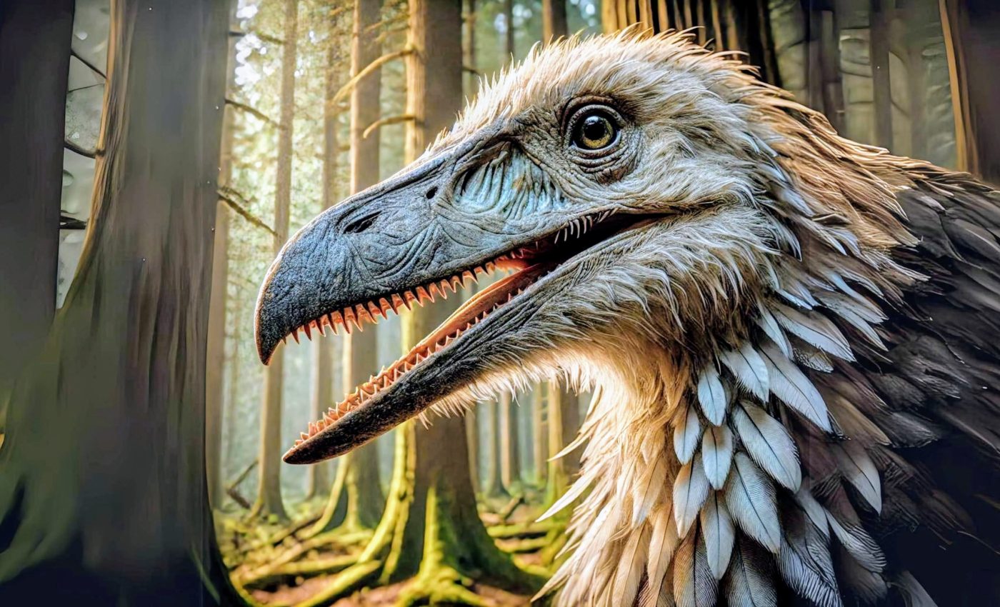 This ancient bird ate fruit, so why did it have teeth like a carnivore?