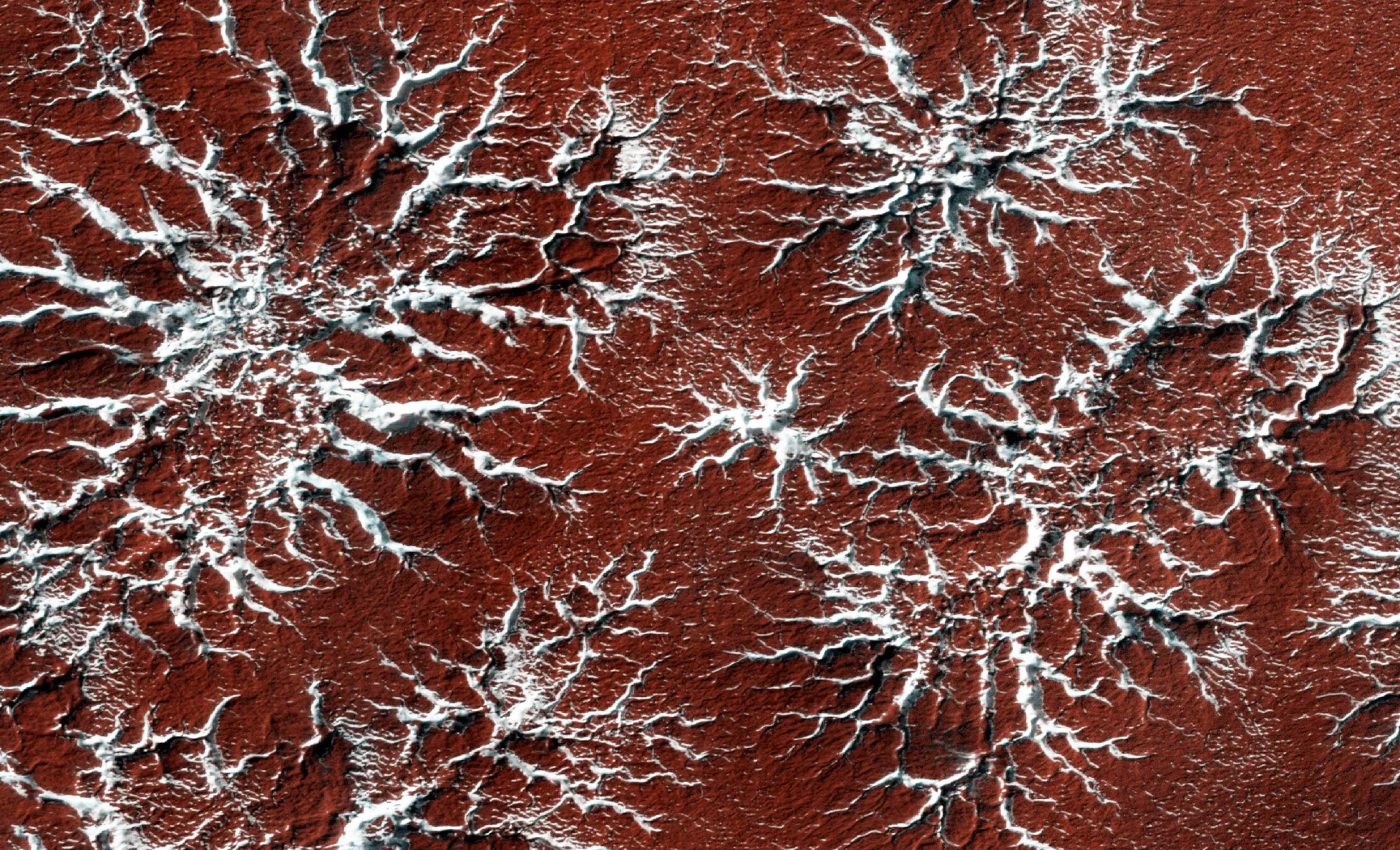 Mars 'spiders' recreated in NASA lab for the first time