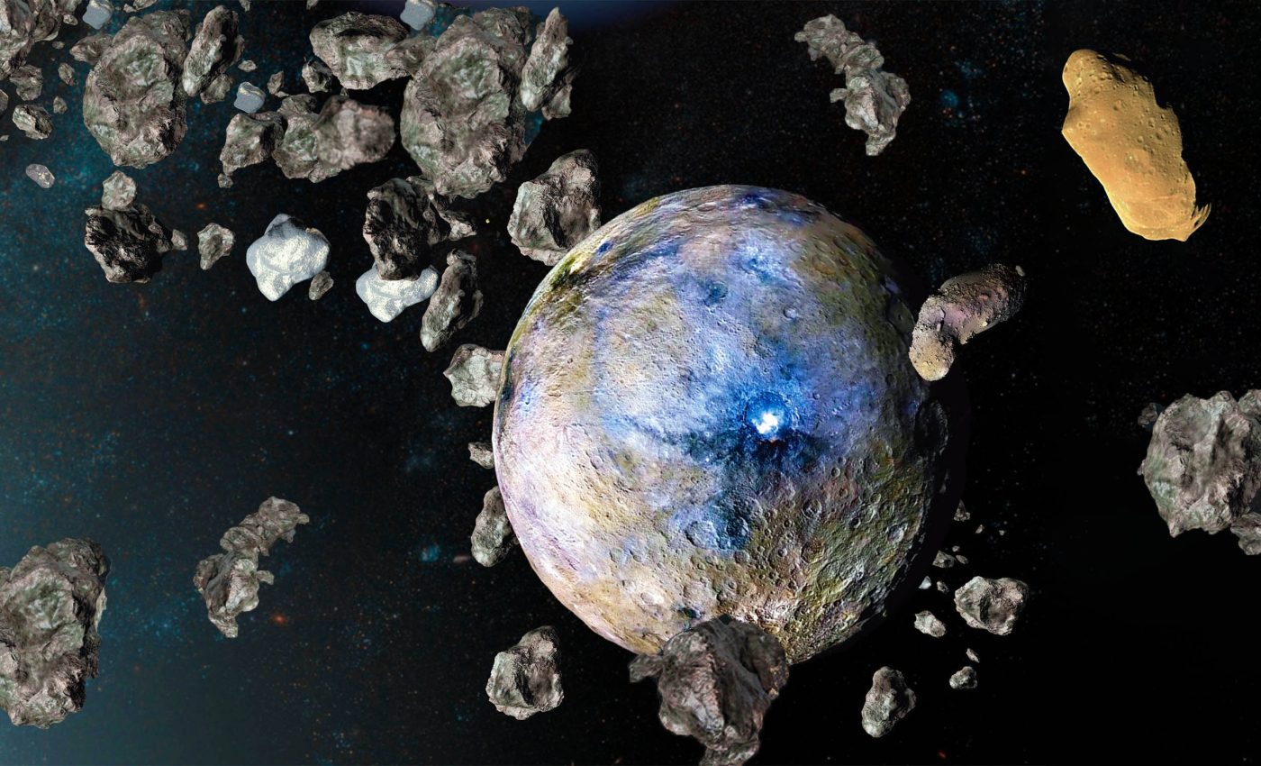 Largest asteroid in our solar system used to be an ocean planet