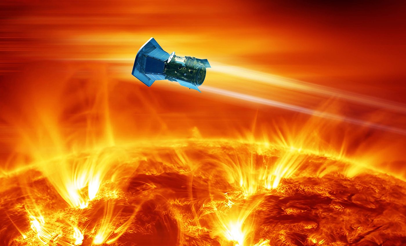 Spacecraft flew through the Sun's atmosphere today for the first time ever