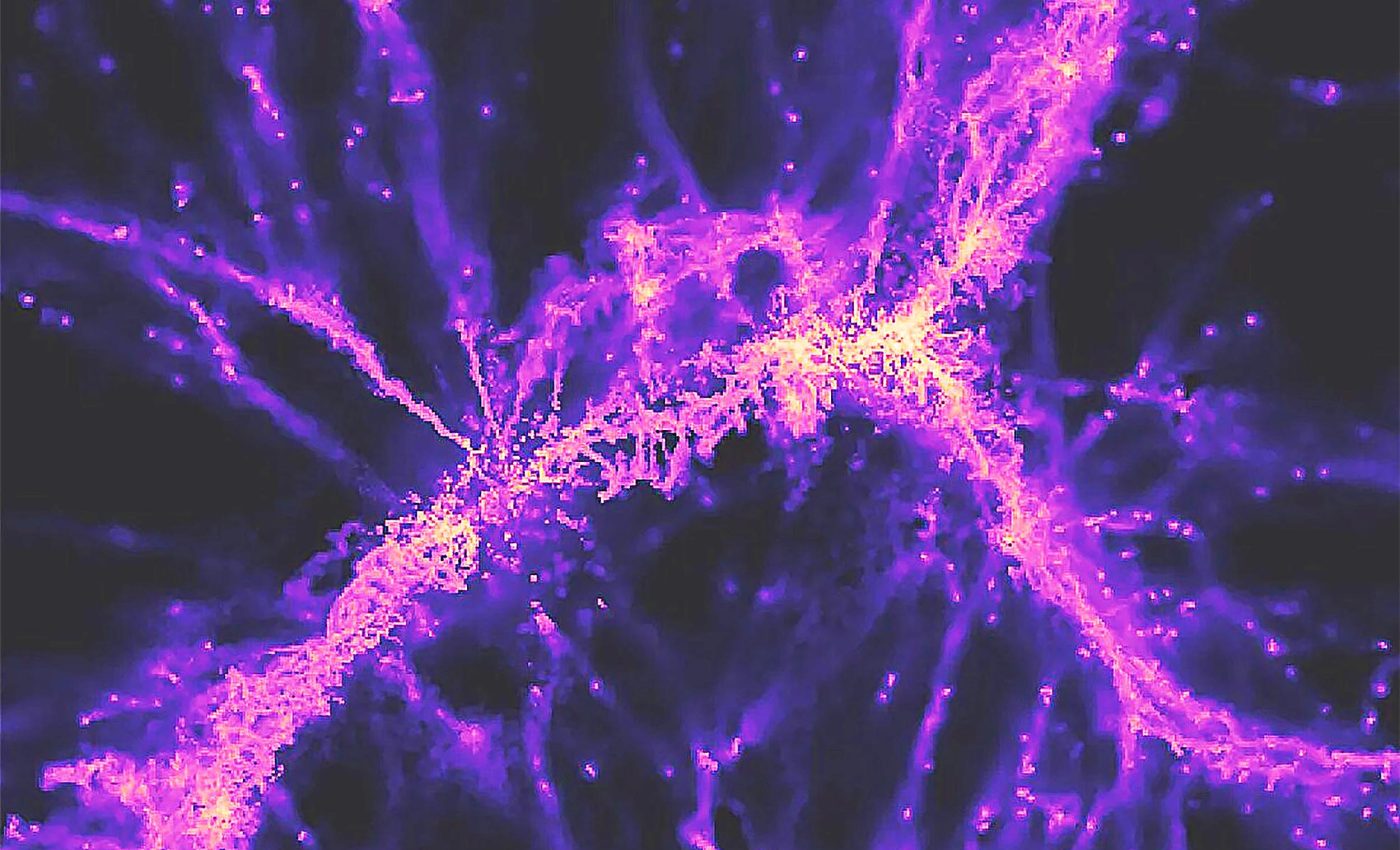 Universe's hidden highways revealed in the first direct image of the 'cosmic web'