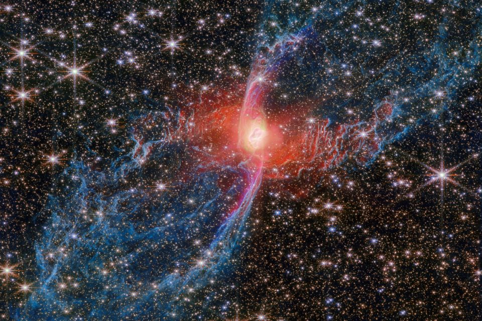 Ghostly webs of the Red Spider Nebula revealed