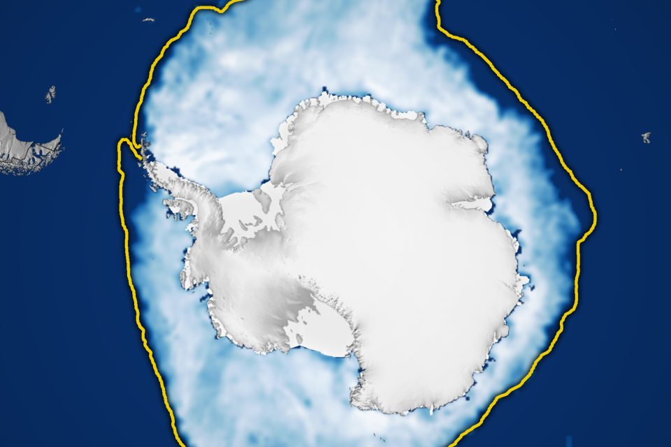 Antarctic sea ice hits one of its lowest winter peaks on record